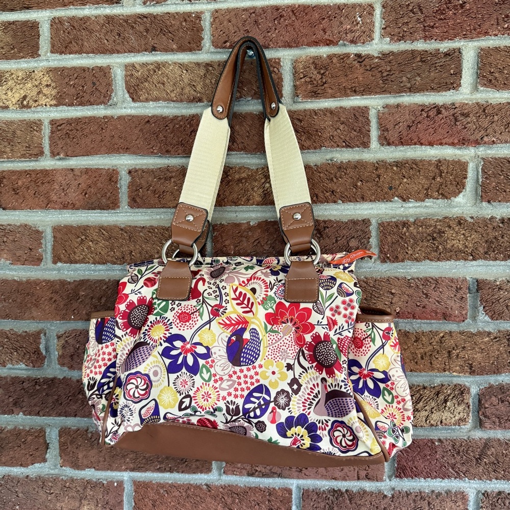 lily bloom purse.  fall colors.  euc.